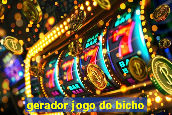 gerador jogo do bicho